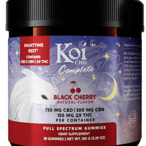 Koi Complete Full Spectrum CBD Gummies | Nighttime Rest