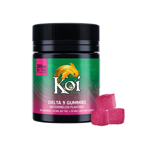 Koi Delta 9 THC Gummies - Watermelon 20 Count