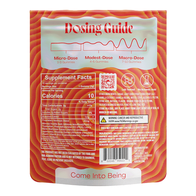 MusciMind Gummies - Peach Razz